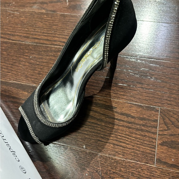 Black pumps with silver sparkle - Picture 4 of 4